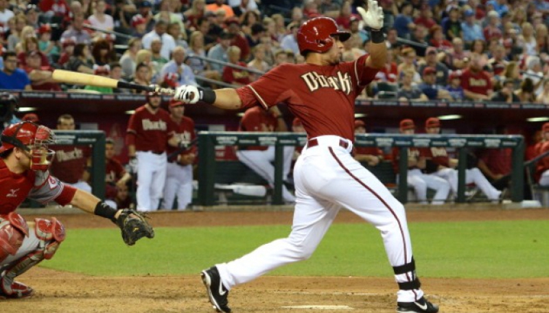 David Peralta debutó en las mayores