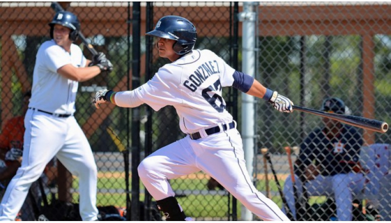 David González tuvo de 4-4 y 4 empujadas