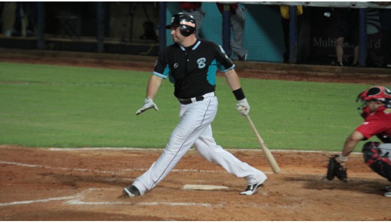 Eliézer Alfonzo dio jonrón en Dominicana