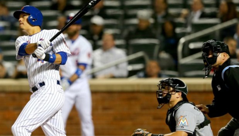 Wilmer Flores pegó su primer jonrón