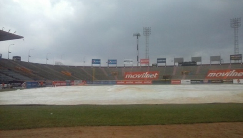 El juego fue pospuesto en Maracaibo