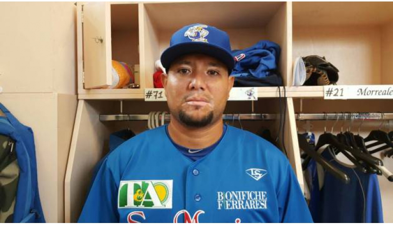 Anthony Ortega hizo su estreno en Italia