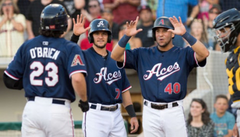 David Peralta regresó a la acción en AAA
