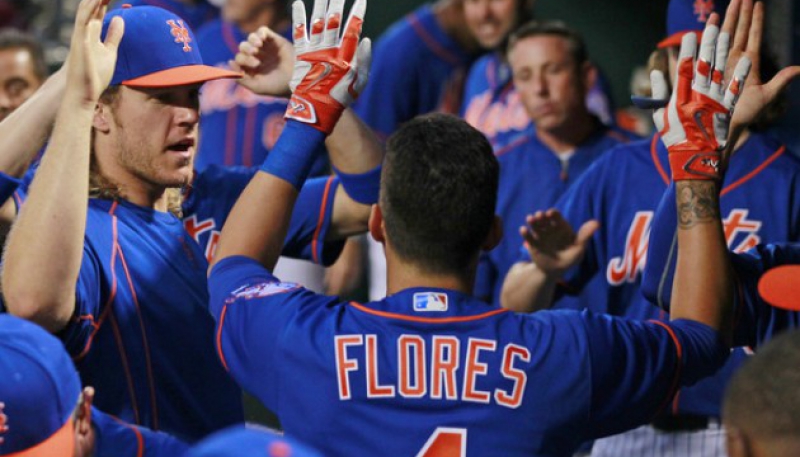 Wilmer Flores conectó el jonrón 11