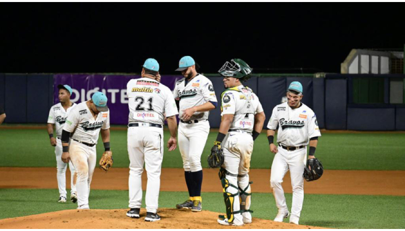 BRAVOS CEDIÓ EN MARACAY